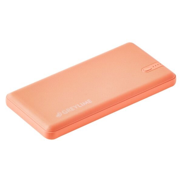 GreyLime OCEAN 10.000 mAh powerbank, 2 x USB-A output, Coral Red